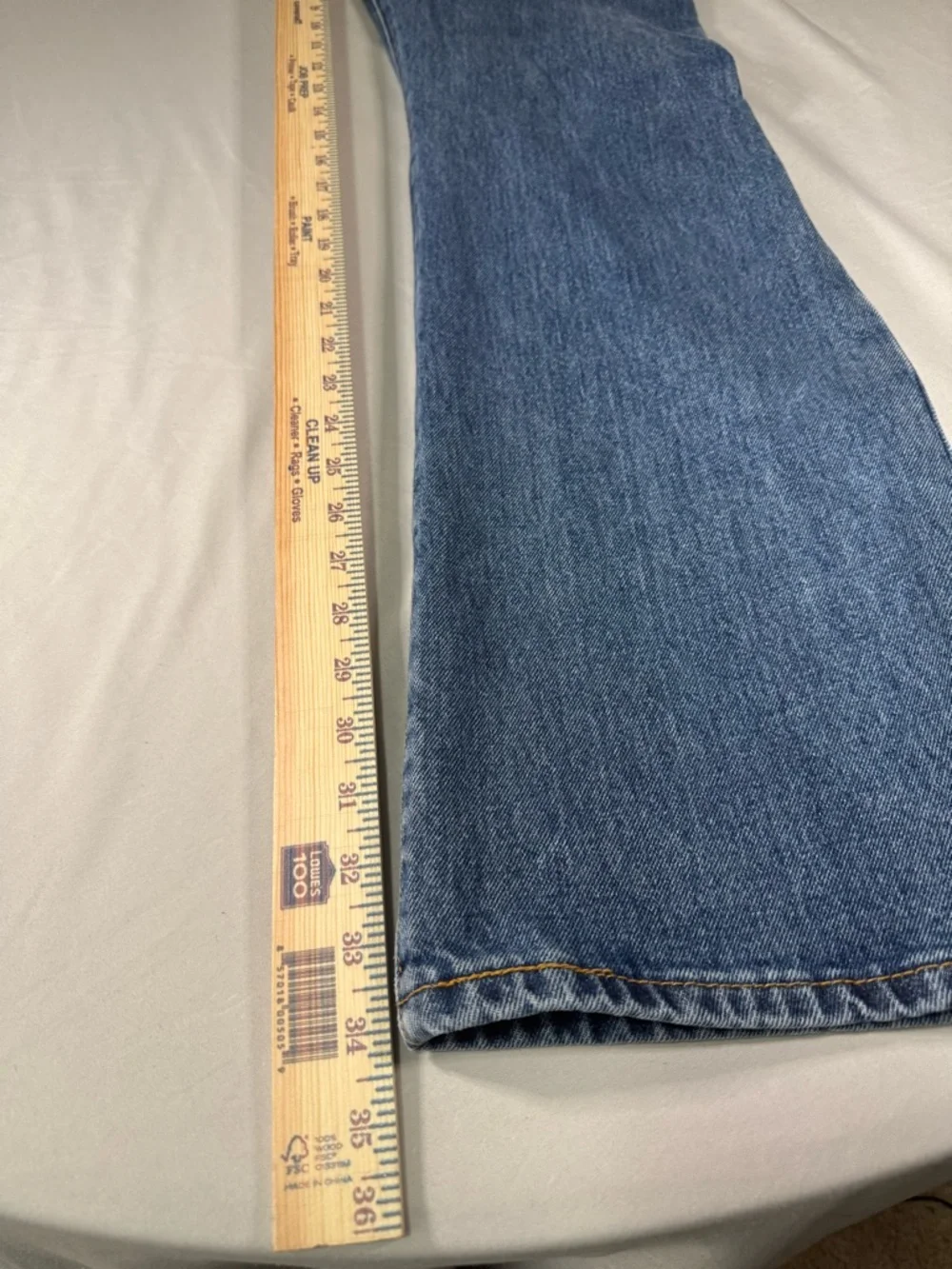 Levi’s 517 Bootcut Jeans 38x34 Fits‎ 37x34 Western Cowboy Y2K